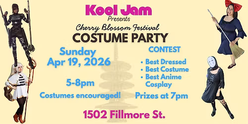 Kool Jam Cherry Blossom Festival Costume Party