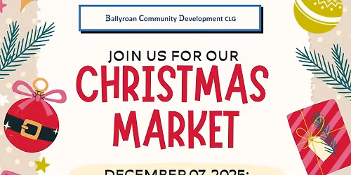 Ballyroan Christmas Market & Lights switch on