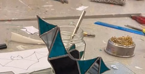 Stained Glass Bat Workshop \u00a350- per person