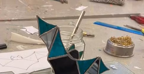 Stained Glass Bat Workshop \u00a350- per person 