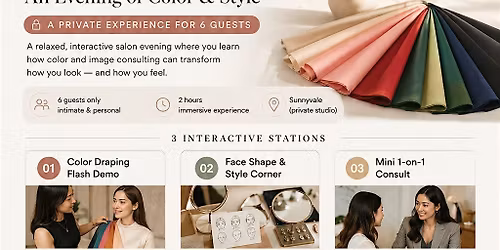 Discover Your Colors \u2014 An Evening of Color & Style