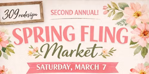 309 REDESIGNS \ud83c\udf3c SPRING FLING MARKET \ud83d\udc30 \ud83d\udc90