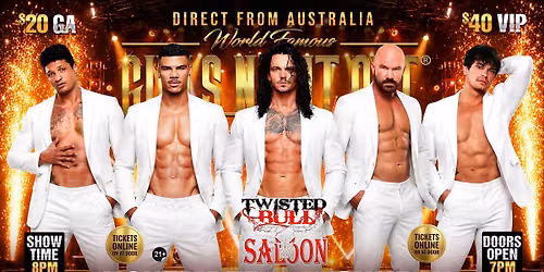 Nov 15th: Grand Rapids, MI - GIRLS NIGHT OUT AUSTRALIAN TAKEOVER at Twisted Bull