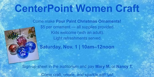 CenterPoint Women Craft