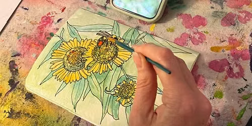 Pencil, Ink & Watercolor with Timberlee