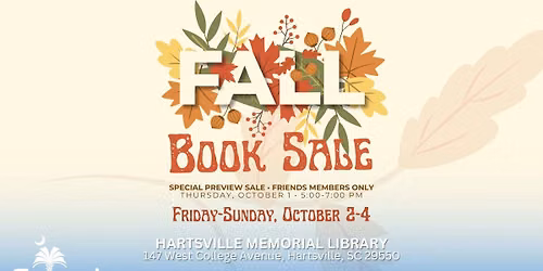 Fall Book Sale