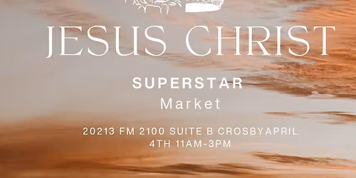 JESUS CHRIST Superstar Market