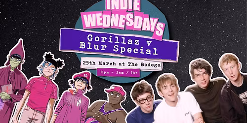 Indie Wednesdays | Gorillaz v Blur Special