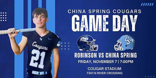 Robinson vs China Spring