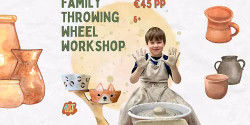 Throwing wheel workshop for kids and parents in haarlem