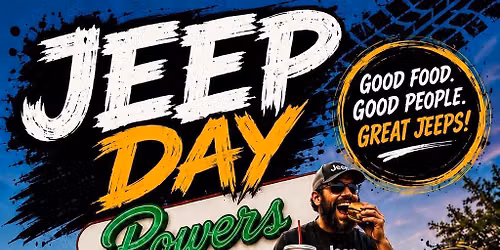 Jeep day at powers hamburgers 