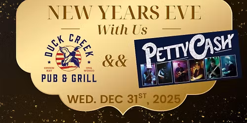 New Years Eve Bash with Petty Cash!
