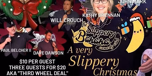 A Very Slippery Christmas Comedy Show! \ud83c\udf84