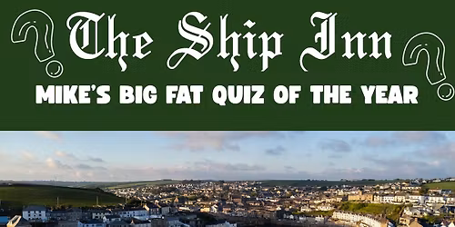 Mike's Big Fat Quiz of The Year \ud83e\udd14\ud83c\udf7b\ud83d\udca1\ud83c\udf0a