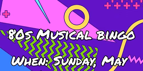 80s Musical Bingo!