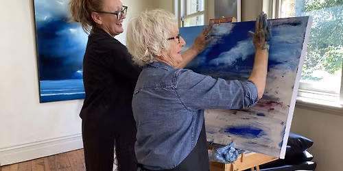 Painting Clouds with artist Sharryn Jenkinson