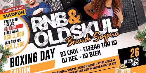 RNB & OLD SKUL SAGANA BRUNCH 4.0