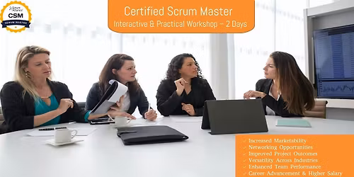 Scrum Alliance | CSM Certification Practical Workshop in Lake Charles, LA