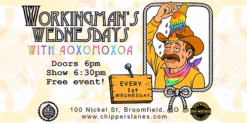 **FREE** Workingman's Wednesdays ft. Aoxomoxoa