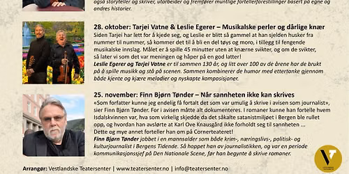 Corner kulturkaf\u00e9 \u2013 h\u00f8sten 2026 (Vestlandske Teatersenter)