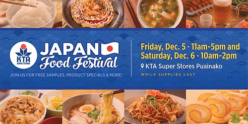 🇯🇵 Japan Food Festival 🇯🇵 at KTA Puainako!
