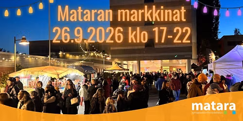 Mataran markkinat 2026