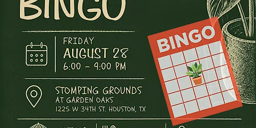 Plant Social: Market & Bingo @ Stomping Grounds