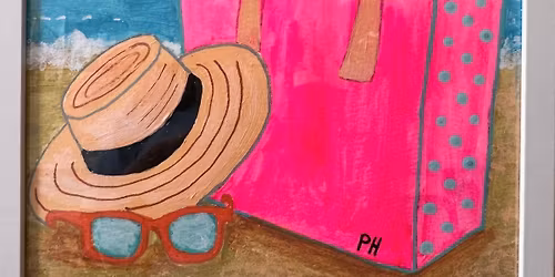 Beach Day Bliss: Acrylic Paint Workshop