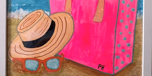 Beach Day Bliss: Acrylic Paint Workshop