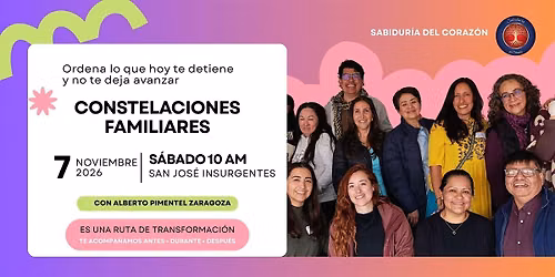 Constelaciones Familiares CDMX: observa el m\u00e9todo como representante