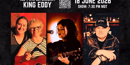 Nashville-Style Songwriters Round with Sydney Mae, Backyard Betties Duo, Ron A. Mcneill @ King Eddy