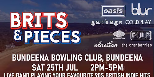 Brits & Pieces at Bundeena Bowling Club