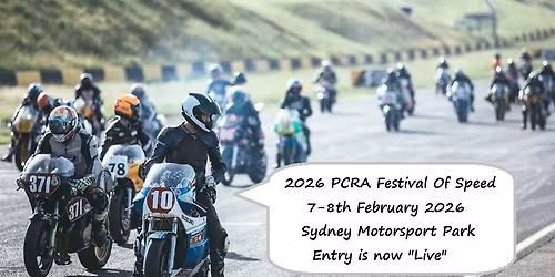 2026 PCRA Bridgestone Festival of Speed - Sydney Motorsport Park 7-8th February