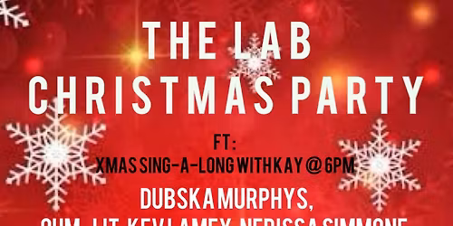 Christmas party with The Dubska Murphys & lots more!