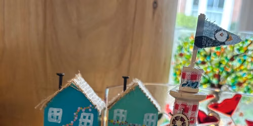 Seaside Wooden House Harbour Scene Workshop