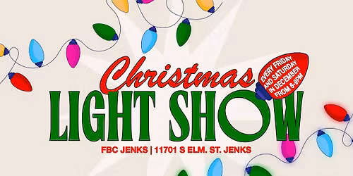 Jenks Christmas Light Show