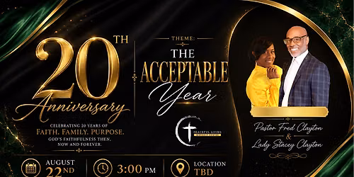 20 Years of Grace | The Acceptable Year