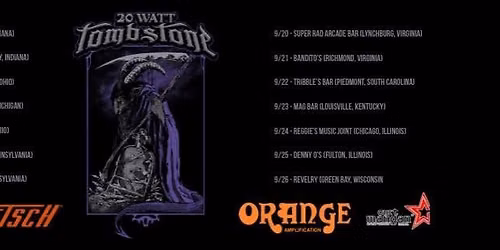 20 Watt Tombstone & Ryan Roth at The Bronze Boar