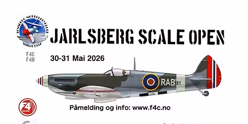 Jarlsberg Scale Open 30.- 31 mai 2026