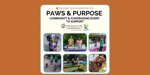 COMMUNITY EVENT: Paws & Purpose \u2013 A Fundraiser for Pet Peace of Mind