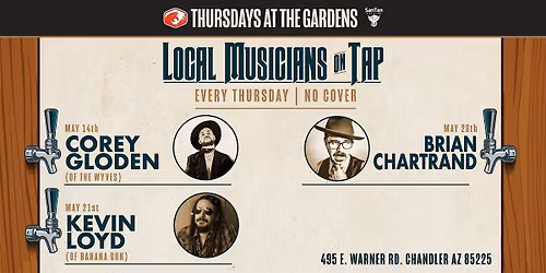 Local Musicians on Tap | Thursdays at SanTan Gardens
