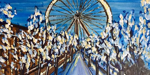 Paint London Eye In Winter, London