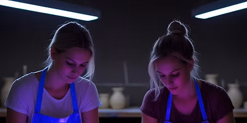 Glow in the Dark Pottery Wheel!- Wednesday 29th October 6-8pm