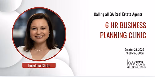 Business Planning Clinic for Real Estate Agents (CE)