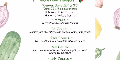 June 4-course feast