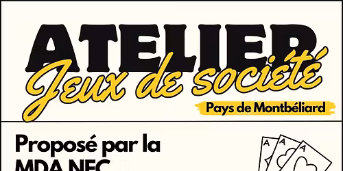 Atelier jeux de soci\u00e9t\u00e9