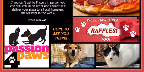 Frisco's Pizza Fundraiser
