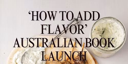 How to Add Flavor Book Launch