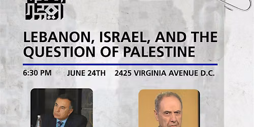 Lebanon, Israel and The Question of Palestine