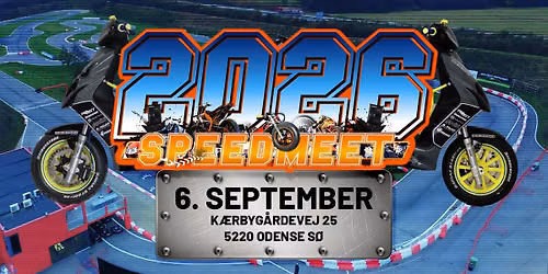  Speedmeet p\u00e5 Motorsport Center Fyn D. 6 SEP 2026 \ud83d\udee0\ufe0f\ud83d\ude80